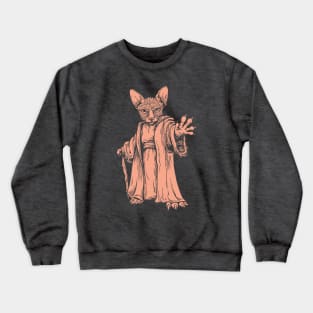 Master Sphynx From Outer Space Crewneck Sweatshirt